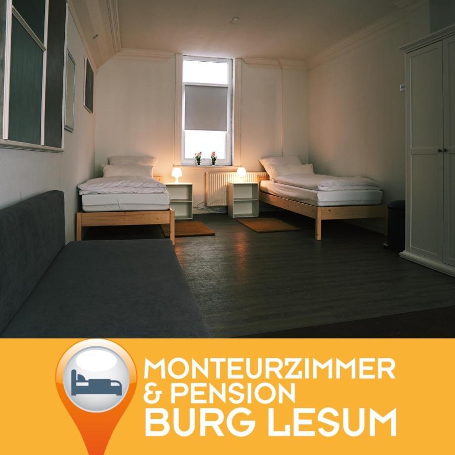 Pension & Monteurwohnungen Burglesum เบรเมน ภายนอก รูปภาพ