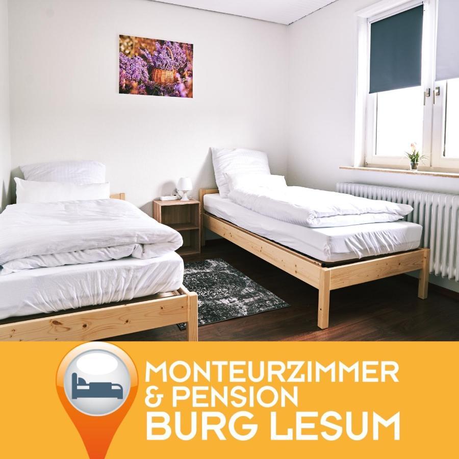 Pension & Monteurwohnungen Burglesum เบรเมน ภายนอก รูปภาพ