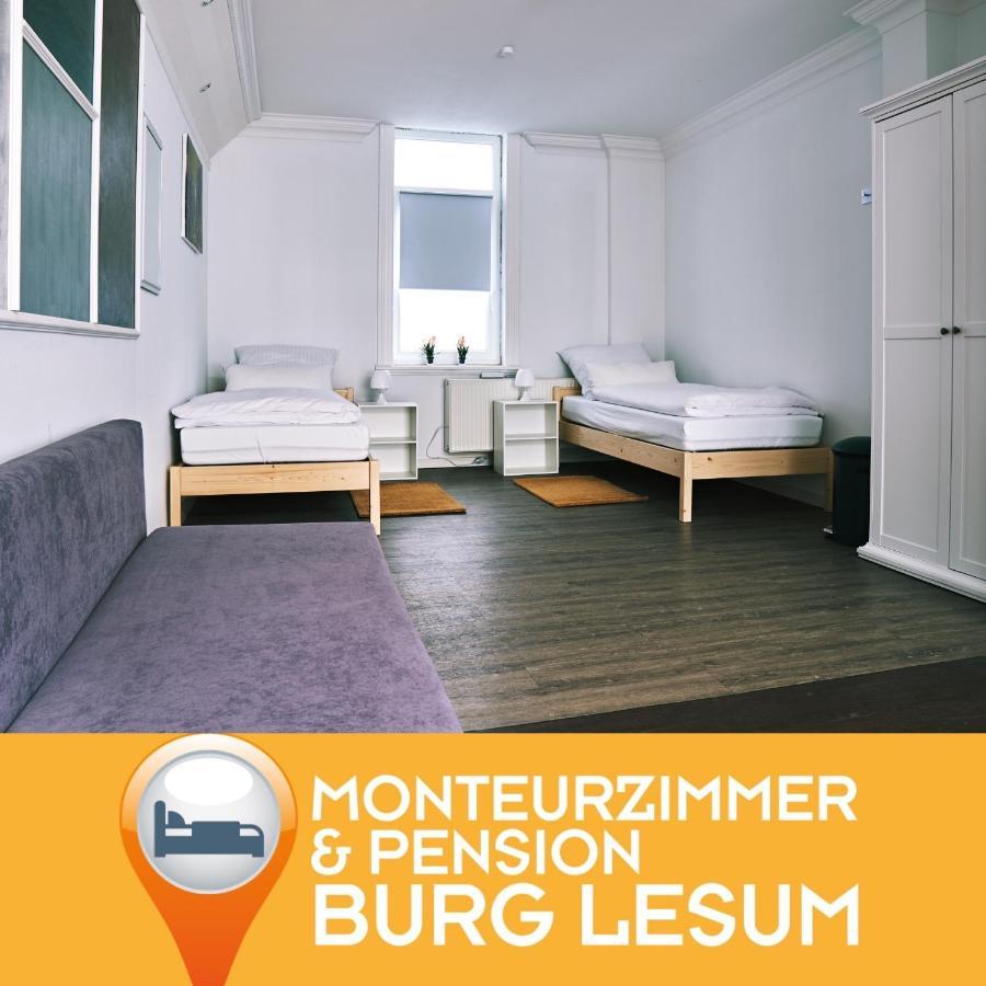 Pension & Monteurwohnungen Burglesum เบรเมน ภายนอก รูปภาพ